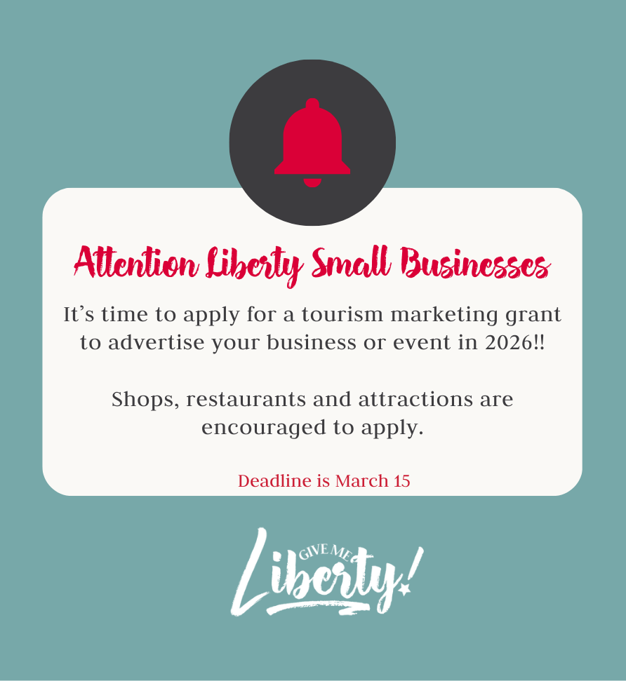 tourism grant with red bell for march 15 due date