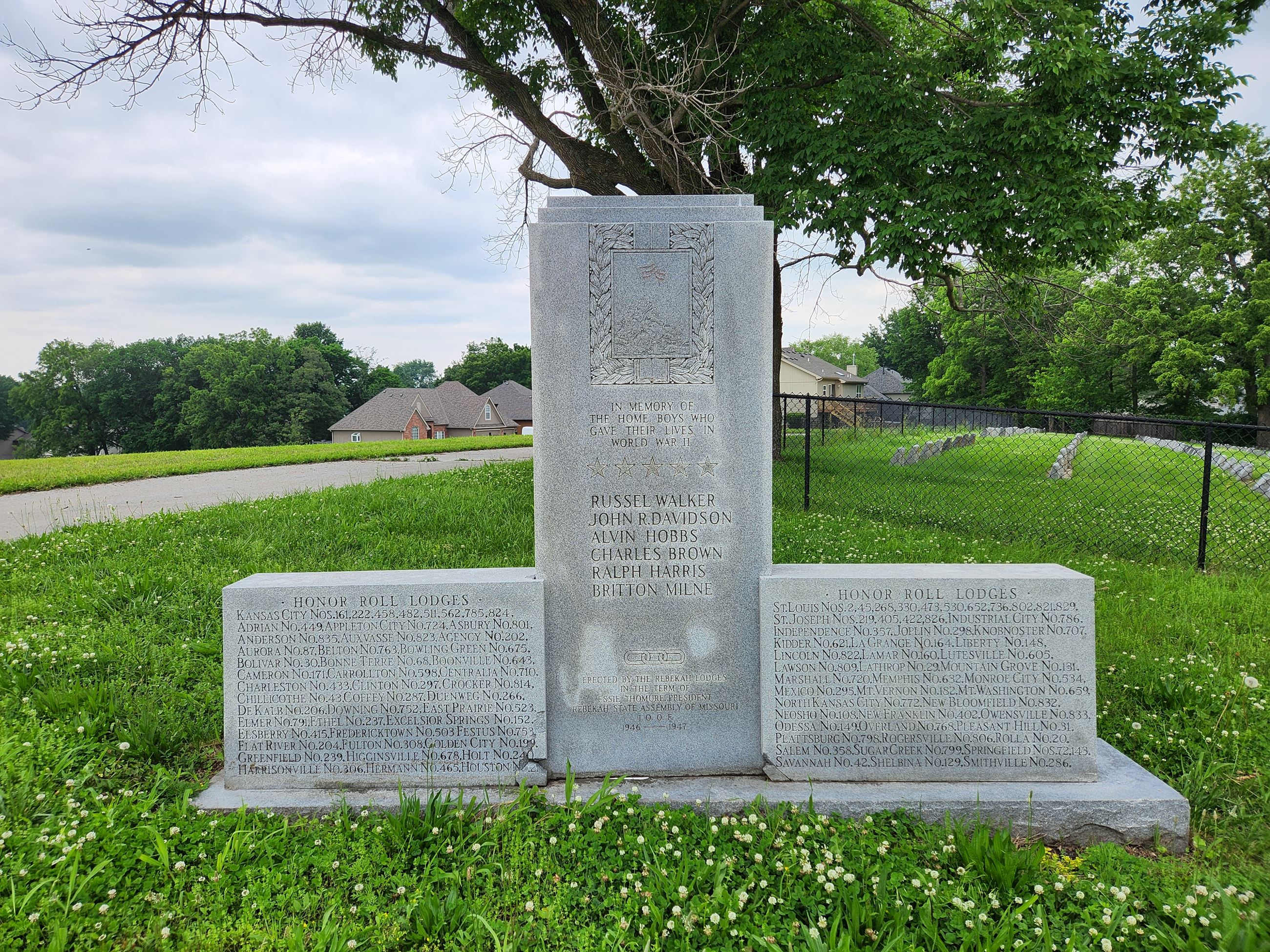 WWII Home Boy Memorial
