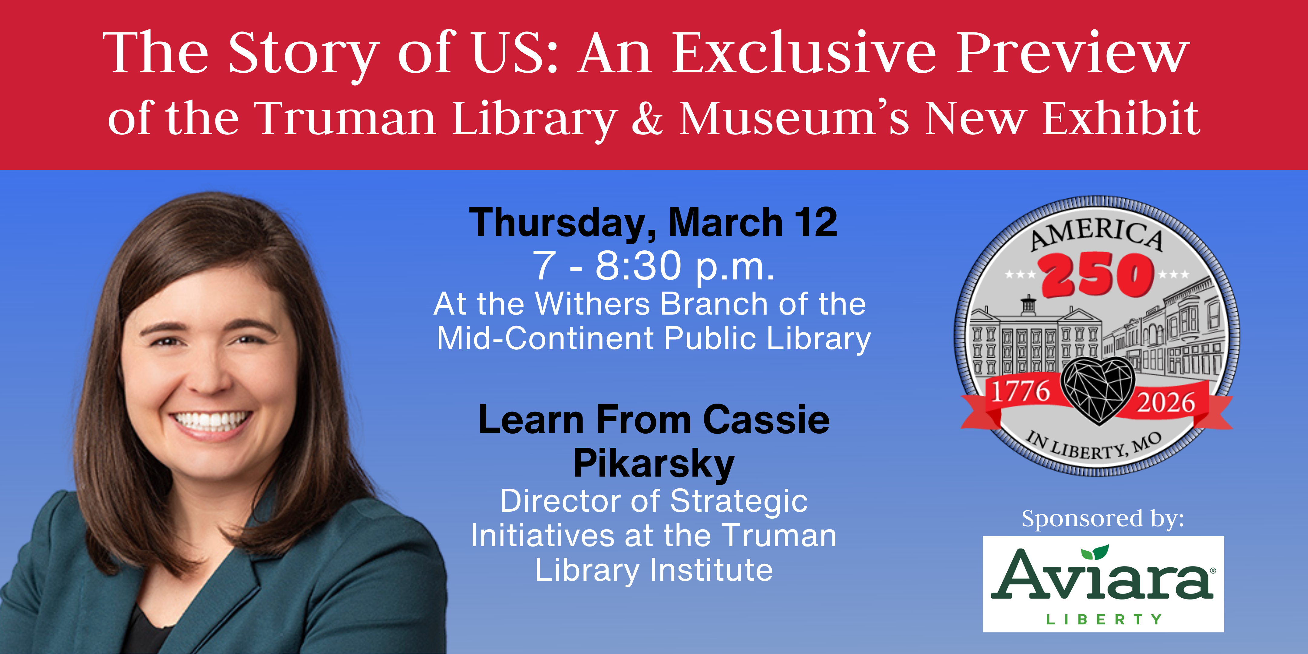 Preview lecture of the Story of US exhibit coming to the Truman Library